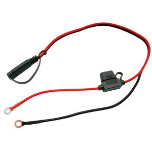 Déconnexion rapide 2Pin Plug to Ring Terminal Harnais Fusible <span class=keywords><strong>Moto</strong></span> Panneau Solaire SAE <span class=keywords><strong>Batterie</strong></span> Chargeur Câble - Product Image 1