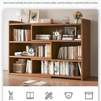 Étagère de rangement extensible moderne personnalisée pour bureau, meuble de rangement sur pied, bibliothèque simple pour étudiant et maison, petite bibliothèque