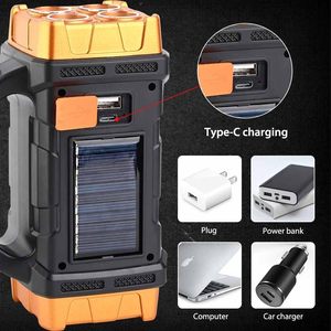 Linterna Táctica Multifuncional al por Mayor con Banco de Energía, Recargable por USB, Linterna LED para Camping - Product Image 4