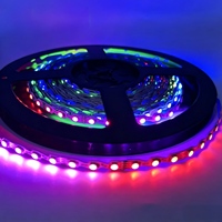 Bande LED à pixels en zigzag SMD 3535, LED RGB adressable pour enseigne au néon