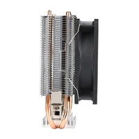 Refroidisseur de processeur BAJEAL A200, 2 caloducs, 3 broches, roulement à huile, silencieux, 90 mm, pour processeurs Intel LGA 1700/1200/115X et AM5/AM4