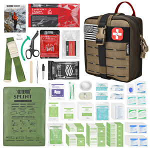 IFAK con bolsa médica de torniquete CAT para táctico, al aire libre, senderismo, kit de emergencia para traumatismos botiquín de primeros auxilios para control de sangrado - Product Image 1