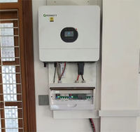 Convertisseur solaire hybride hors réseau Growatt SPF 6000 ES PLUS 48V, sortie AC simple, efficacité 95%, IP65, entrée PV 8000W max, surveillance WiFi