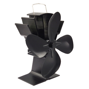 Ventilatore per Stufa a Legna Piccolo Nuovo Design a 4 Pale Alimentato dal Calore per Caminetto - Product Image 4