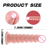 S-Hande Meilleures ventes Accessoires pour machine sexuelle adulte en PVC, Godemichés réalistes géants, Moule de massage pour godemichés à mouvement de poussée