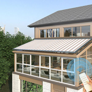 Toldo eléctrico parasol <span class=keywords><strong>para</strong></span> exteriores personalizado, toldo <span class=keywords><strong>de</strong></span> Techo Retráctil motorizado, toldo montado en techo retráctil - Product Image 2