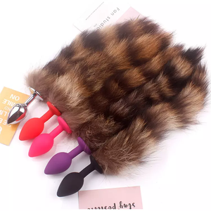 Jouets sexuels anaux pour cosplay, silicone, longue <span class=keywords><strong>queue</strong></span>, bouchon <span class=keywords><strong>anal</strong></span>, fourrure douce, <span class=keywords><strong>queue</strong></span> <span class=keywords><strong>de</strong></span> <span class=keywords><strong>chien</strong></span>, bouchon <span class=keywords><strong>anal</strong></span> - Product Image 3