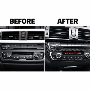 ฝาครอบคอนโซลกลางลายคาร์บอนสำหรับ BMW ซีรีส์ 3 F30 F35 ปี 2013-2019 - Product Image 4