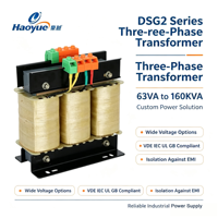 Transformateur de contrôle industriel sec triphasé DSG-UL 1 kVA, isolation primaire-seconde, alimentation multi-industrielle