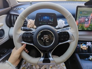 Funda para Volante de Coche BYD Seagull con Diseño de Perro Adorable, para Todas las Estaciones, Funda Específica para Volante de BYD Seagull - Product Image 3