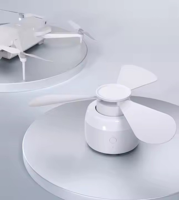 High Quality Rechargeable Portable LED Ceiling Fan Remote Control Mini Outdoor Stand Night Light Modern DC Motor for Camping