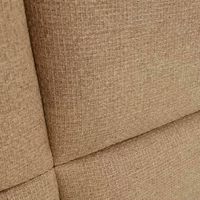 Lit plateforme pliable de style italien mid-century moderne, luxueux, rembourré en velours, taille Queen et King, respectueux de l'environnement