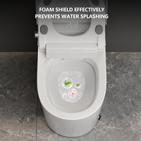 Toilettes intelligentes américaines Cupc ETL de haute qualité, toilettes intelligentes pour salle de bain, toilettes électriques 110V pour les États-Unis/Canada