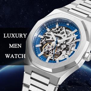 Montre De Luxe Pour Hommes Lux Acier Inoxidable Chronographe Bracelet Montre Sport De Luxe Pour Hommes - Product Image 1