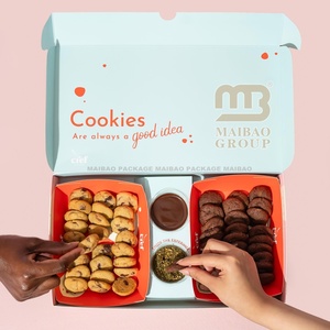 Caja de regalo de chocolate Caja de embalaje de alimentos de lujo Oro con inserto/elegante Galleta <span class=keywords><strong>Bonbon</strong></span> Candy Cajas de papel dulce Diseño personalizado - Product Image 1