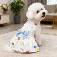 Neue Frühlings- und Sommer-Elegante Polyester Gestreifte Freizeit-Hundekleider, Beliebt und Niedlich
