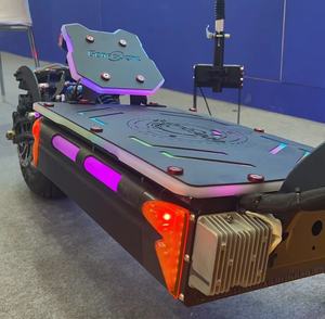 Scooter électrique professionnel à double moteur, robuste, 72V 50AH, tableau de bord TFT M13, avec amortisseur de direction et contrôleur Yunli 65A - Product Image 5