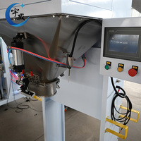 Machine de pesage, de remplissage et d'emballage semi-automatique électrique pour le traitement des céréales alimentaires industrielles de 5 à 50 kg avec des sacs en plastique