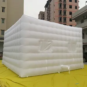 Tuoye tenda pesta tiup kustom, tenda LED atau acara pernikahan putih