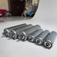 Rouleau de convoyeur non motorisé en acier inoxydable pour bande transporteuse de ligne d'assemblage