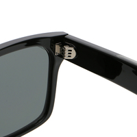 Lunettes de soleil rétro de créateur avec logo personnalisé, monture carrée en PC, branches style CP, branches intégrées, tendance unisexe, protection UV400 pour l'extérieur