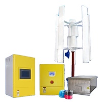 Éolienne verticale 2kW 2000W/20kW/5000W pour système domestique avec tension de sortie 220V