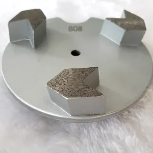 Concrete Grinding DT016 Arrow Grinding Pads For Granite Concrete Floor Diamond Tools