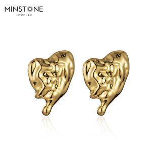 Minstone OEM Fine gioielli da donna placcati in oro mutandine <span class=keywords><strong>orecchini</strong></span> pendenti con perle turchesi regali per ragazze - Product Image 6