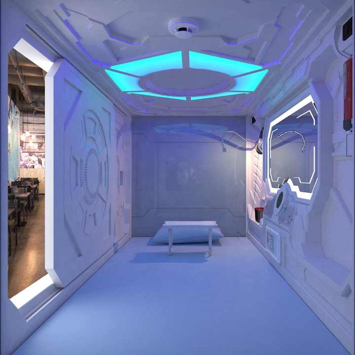 Curated visual reference: Temperature Controlled Housing For Hamsters And Tortoises Reference: We Smart Temperature Controlled Space Capsule Bed With Partitioned