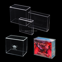 Boîte en Acrylique 6 MM Transparente Anti-UV pour Coffret Dresseur d'Élite Pokémon et Pack Mini Boîtes Métalliques (151 UPC)