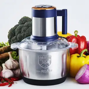 home food processor kitchen, mini wonder vegetable chopper 2l 3l stainless steel electric glass meat grinder for sale/