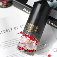 Bougie diffuseur de parfum en cristal faite à la main RuAir, bougies artistiques de luxe en cire de soja naturelle écologique pour Thanksgiving, Noël et les fêtes