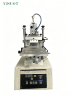 Máquina de Serigrafía Plana Semiautomática de Escritorio Pequeña, Nueva, de Alta Velocidad, con Brazo Inclinable Ajustable para Impresión de Logotipos
