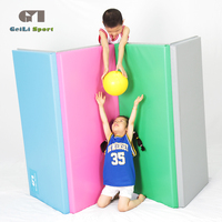 Tapis de gymnastique en vinyle, tapis pliant en mousse, tapis de sport, fitness, gymnastique, panneau pliant d'exercice, tapis de sport pour salle de sport à usage domestique