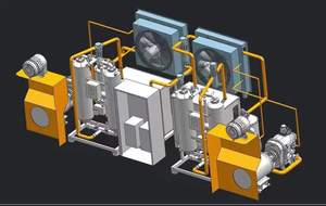 Estación <span class=keywords><strong>de</strong></span> Compresión <span class=keywords><strong>de</strong></span> Aire Integrada en Contenedor para Equipos Industriales ZAKF con Secador <span class=keywords><strong>de</strong></span> Aire por Refrigeración y Secador por Adsorción sin Calor - Product Image 5