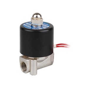 Gamme d'électrovannes haute pression 20bar Max laiton et acier inoxydable 24V 220V 12V Options d'alimentation 2W025-08 - Product Image 4