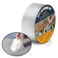 JINLUYANG Bande Butyle Auto-Adhésive Écologique Haute Résistance 1,5 mm x 4 po x 5 m, Anti-Infiltration, Étanche, Ignifuge