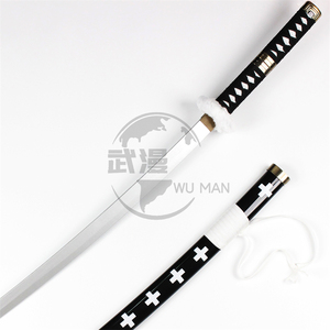 Épée en bois de 104 cm, arme, Roronoa Zoro, cosplay, katana, couteau <span class=keywords><strong>ninja</strong></span>, jouets d'épée - Product Image 4