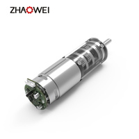 Zhaowei personnalisé 38mm en acier inoxydable planétaire 6v micro 12 vdc moteurs à engrenages pour robot de tonte