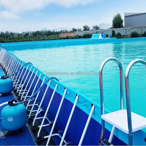 Çocuk yetişkin yüzme havuzu için PVC malzeme ile Metal çerçeve zemin yüzme havuzu - Product Image 6