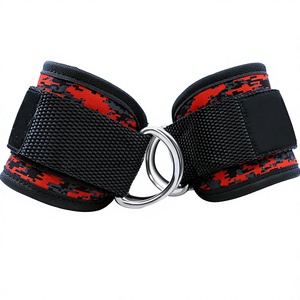 Manchette de cheville réglable et durable avec protection professionnelle, conception respirante pour exercices de jambes sur machine à câbles, entraînement de force - Product Image 1