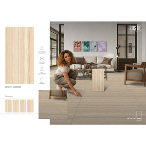 Plain White Rectified Porcelain Tiles 60x120cm Non Slip Outdoor <b>Flooring</b> for Pools and Landscape Areas - Product Image 1
