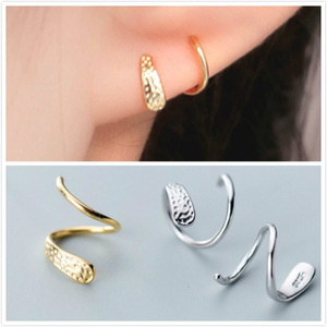 Orecchini a clip da donna in stile coreano, minimalisti, alla moda, eleganti, senza piercing, gioielli di tendenza. - Product Image 1