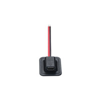 Type USB-C c DC5521 35135 câble d'alimentation MICRO Dc5.5 * 2.1mm 3.5*1.35mm connecteur femelle sur plaque de Base en Silicone avec câble de 10cm