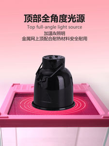 Mclan <span class=keywords><strong>Zoo</strong></span> Réservoir en verre écologique, durable et respirant pour habitat de caméléon de forêt tropicale, enclos de luxe pour reptiles et amphibiens - Product Image 6