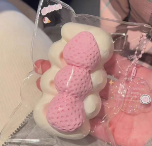 Juguetes Sensoriales Blandos y Suaves Taba TPR Hechos a Mano con Forma de Pollo, Pan, Sushi, Pata de Gato y Pez - Product Image 5