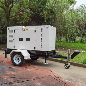 Im lặng Máy phát điện diesel cho Trailer di động yangdong Trung Quốc động cơ 20kW/25kva im lặng loại máy phát điện diesel đặt - Product Image 5