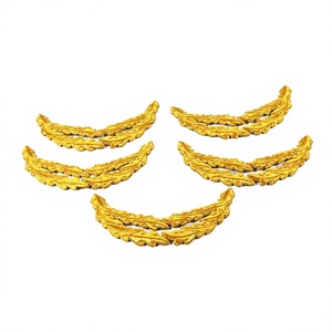 Personalizado Color Oro Oficial Ceremonial Pico Ceremonial Sombrero Oficial Ceremonial Uniforme Pico 2024 - Product Image 1
