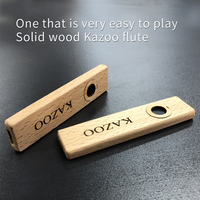 Usine en gros petit Kazu Piccolo nouveau bois massif Simple et facile à apprendre Instrument de musique amusant bouche flûte