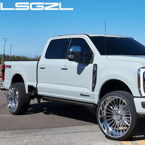 ล้ออัลลอยปลอมแปลง lsgzl ขัดเงาสุดโสดสำหรับรถบรรทุก <span class=keywords><strong>Ford</strong></span> Silverado Chevrolet Rims 6X139.7 8x180 8x170 - Product Image 2